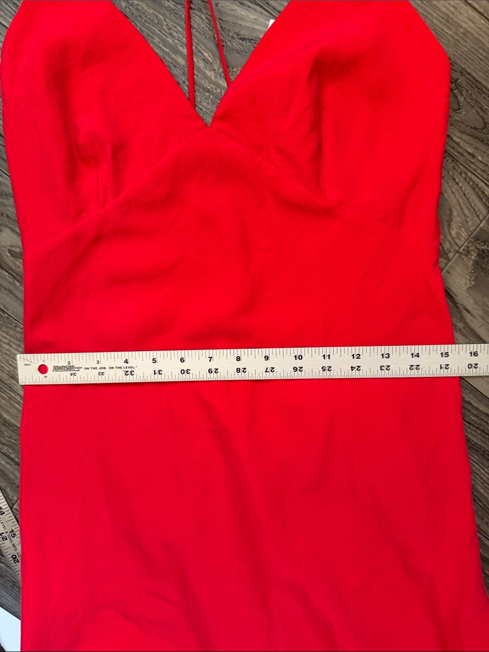 Zara NWT ZW COLLECTION Camisole Maxi Slip Red Dress Spaghetti Strap Quiet Luxury - Picture 15 of 16